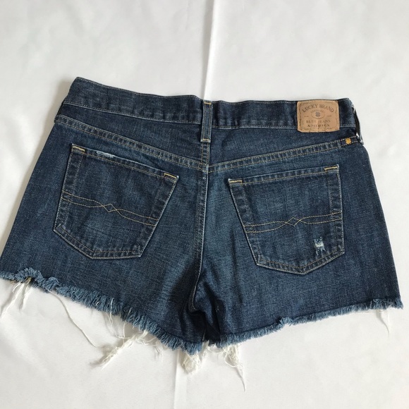 Lucky Brand The Cut Off Buckroe Beach Shorts size 25 - Picture 4 of 14